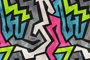 Graffiti vector patterns pack, a Pattern Graphic by Gudiny (Thumbnail 6 of 13)