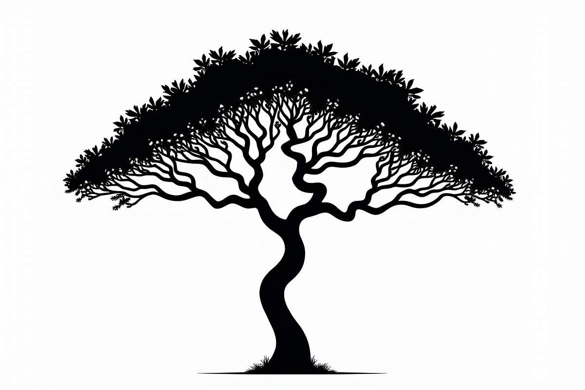 Wild Forest Tree Clipart Set, an Illustration by balal (Photo 4 of 20)