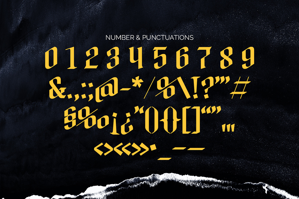 Bulughul Marom - Modern Blackletter, a Blackletter Font by Mokatype Studio (Photo 9 of 10)