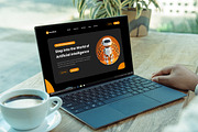 Artificial Intelligence Landing Page, an UI Kit Template by ENATIVE (Thumbnail 4 of 4)