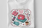 Nurse Stuff Png Registered Nurse Png, a Seasonal Illustration by Unique Design Team (Thumbnail 2 of 7)