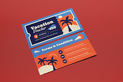 Travel Agency Voucher, a Card Template by graphicook (Thumbnail 2 of 3)