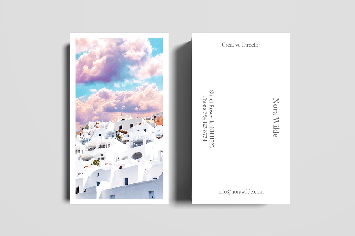 Another Life Business Card Template, a Business Card Template by Human-made. Made to feel. (Photo 1 of 2)