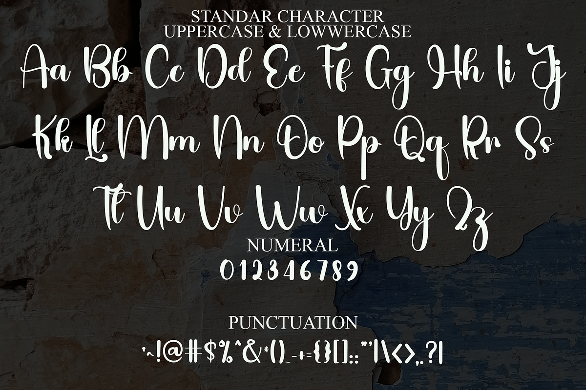 Retro Skylight, a Handwritten Font by InermediaSTUDIO (Photo 4 of 8)