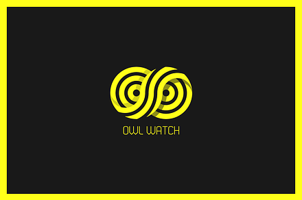 Owl Watch Logo Template