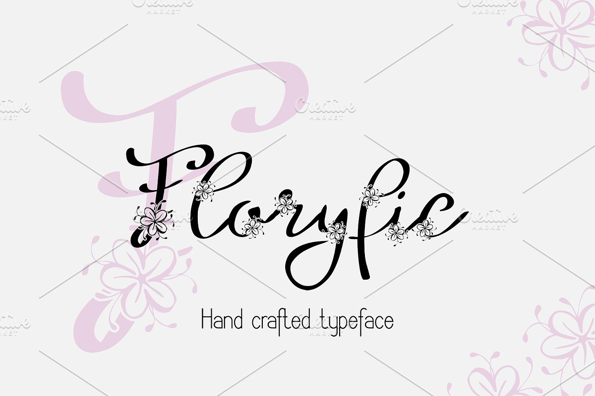 Floryfic Font