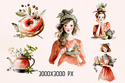 Whimsy Cottagecore Set, an Animal Illustration by GiraffeCreative (Thumbnail 11 of 20)