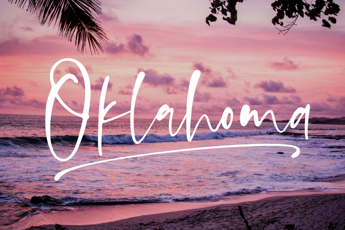Anastacy - Handlettered Font preview 7
