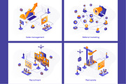 Isometric Concept Illustration Kit, a Templates & Theme by alexdndz (Thumbnail 21 of 26)