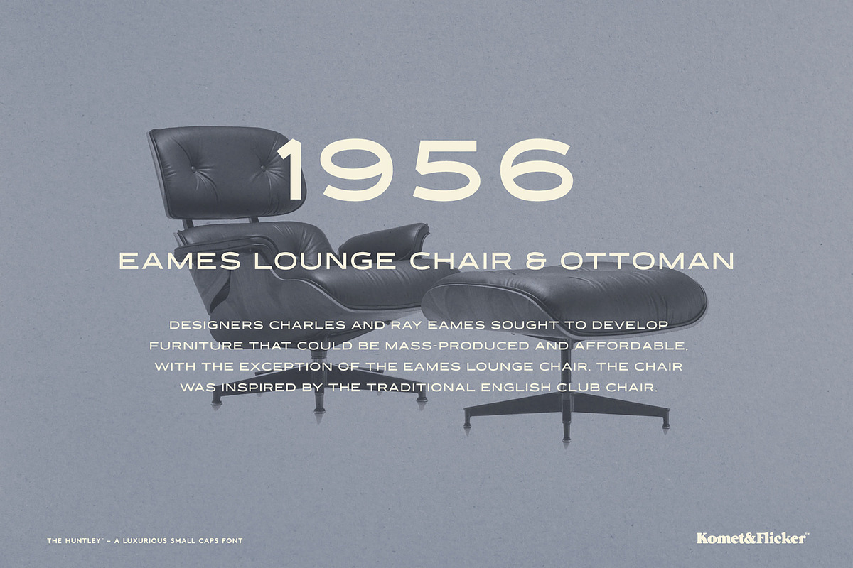 The Huntley – A Luxurious Font, a Sans Serif Font by Komet & Flicker (Photo 6 of 15)
