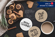Christmas Brush Lettering, an Illustration by HappyHandsProject (Thumbnail 2 of 3)