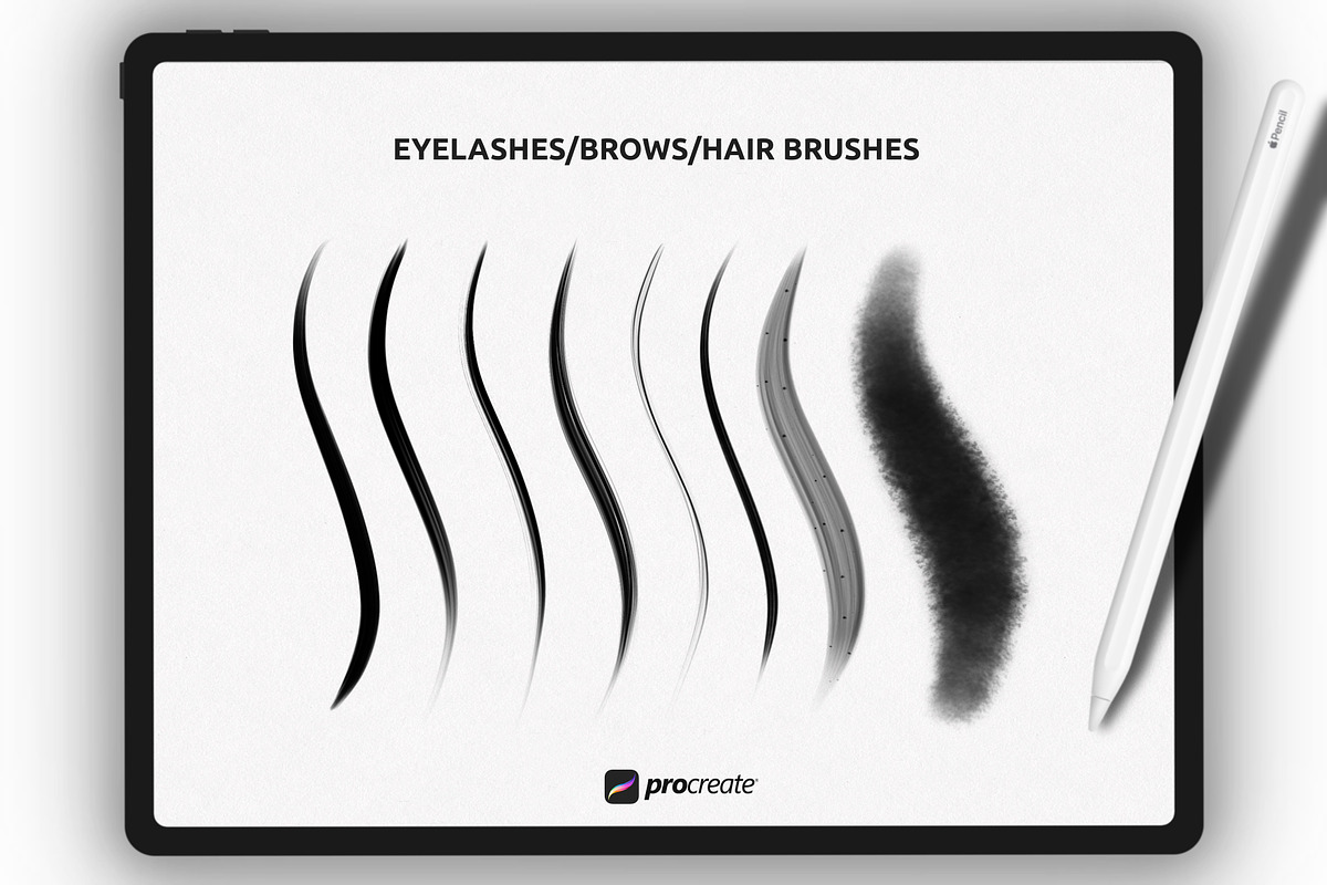 Procreate brushes , Portrait brushes, a Brush Add-On by Procreate Market (Photo 7 of 8)