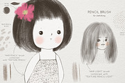 Texture Brushes for Procreate, a Brush Add-On by Magic & Dreams (Thumbnail 3 of 7)