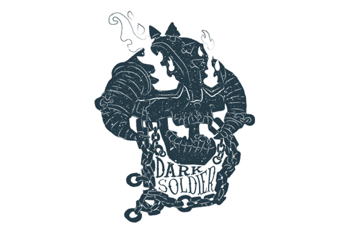 6 Vector Skulls, an Illustration by PaperBat (Photo 3 of 4)