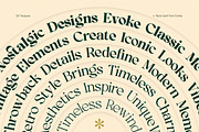 OV Treasure Retro Serif Font Family, a Serif Font by OV Type (Thumbnail 8 of 21)