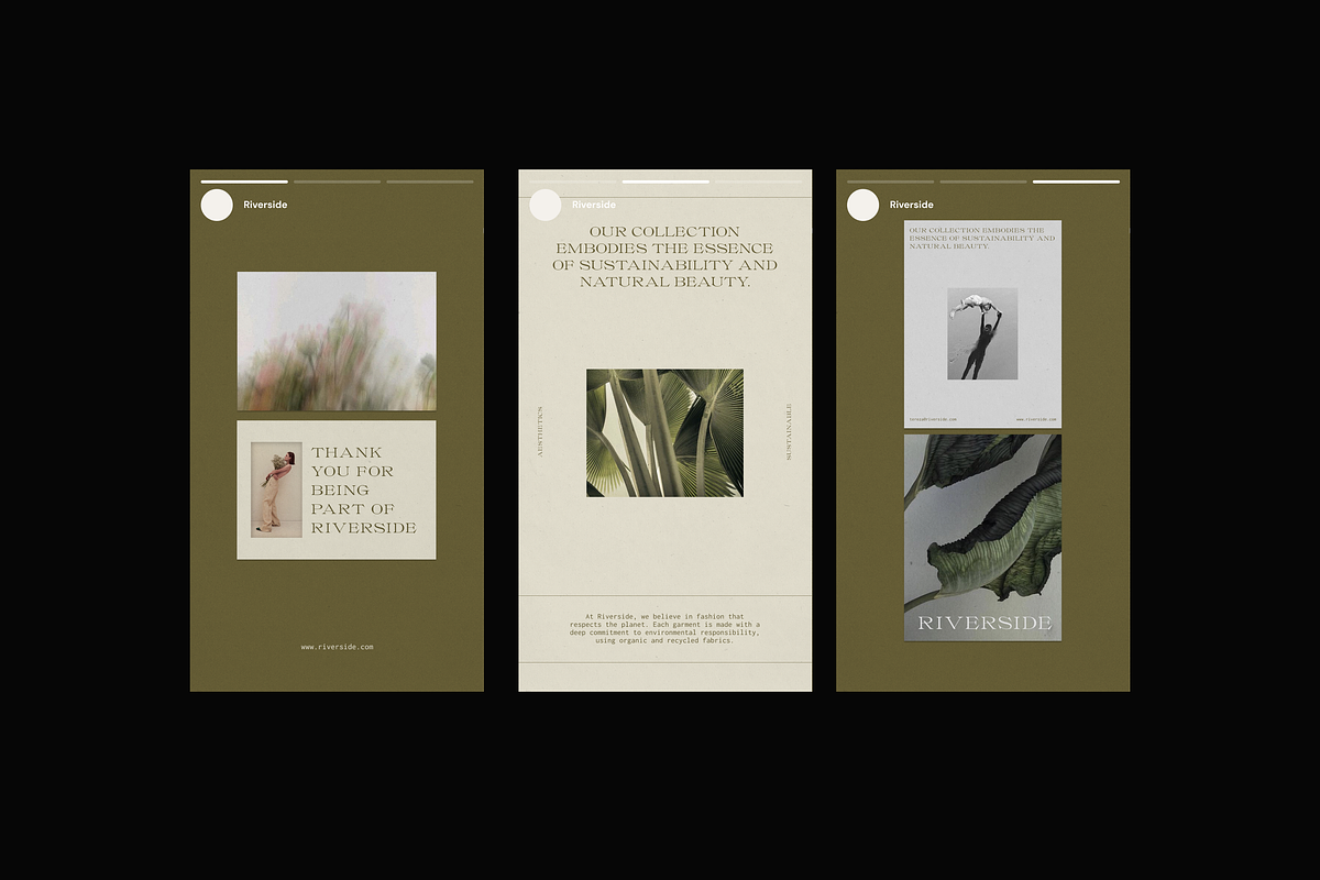 Riverside / Social Media Templates, a Social Media Template by Nikol Likja (Photo 7 of 8)