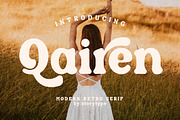 Qairen Modern Retro Serif Font, a Serif Font by Storytype Studio (Thumbnail 1 of 15)