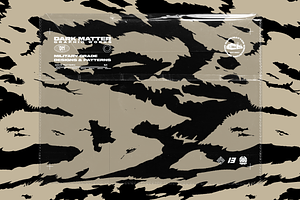 Seamless Desert Camouflage Pattern