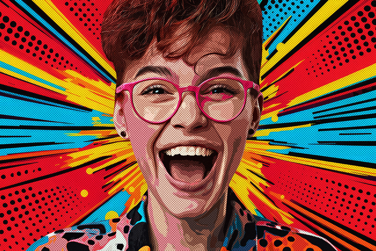 Colorful Pop-Art Photo Effect, a Brushes & More by Design Squad (Photo 4 of 6)