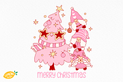 Pink Christmas PNG Sublimation, a Seasonal Illustration by LemonDesign (Thumbnail 12 of 12)