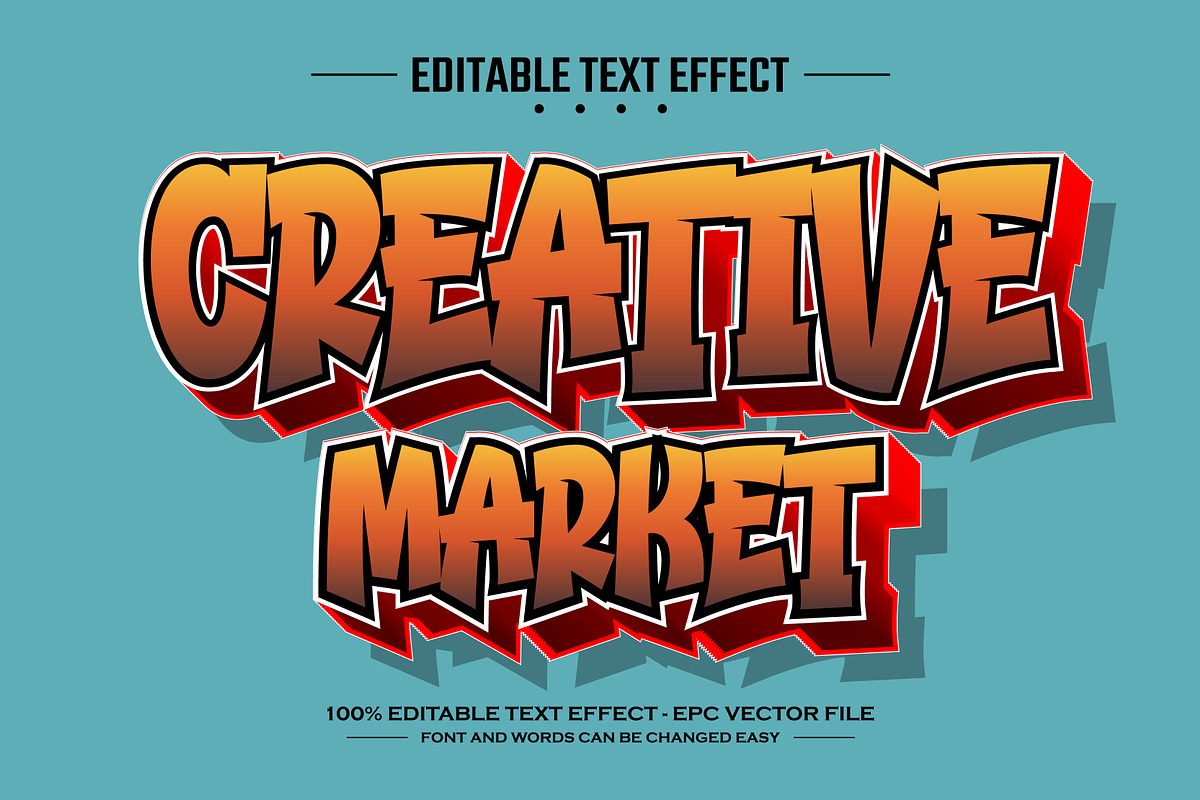 Village 3D editable text effect, a Layer Style Add-On by nicemorning (Photo 3 of 3)