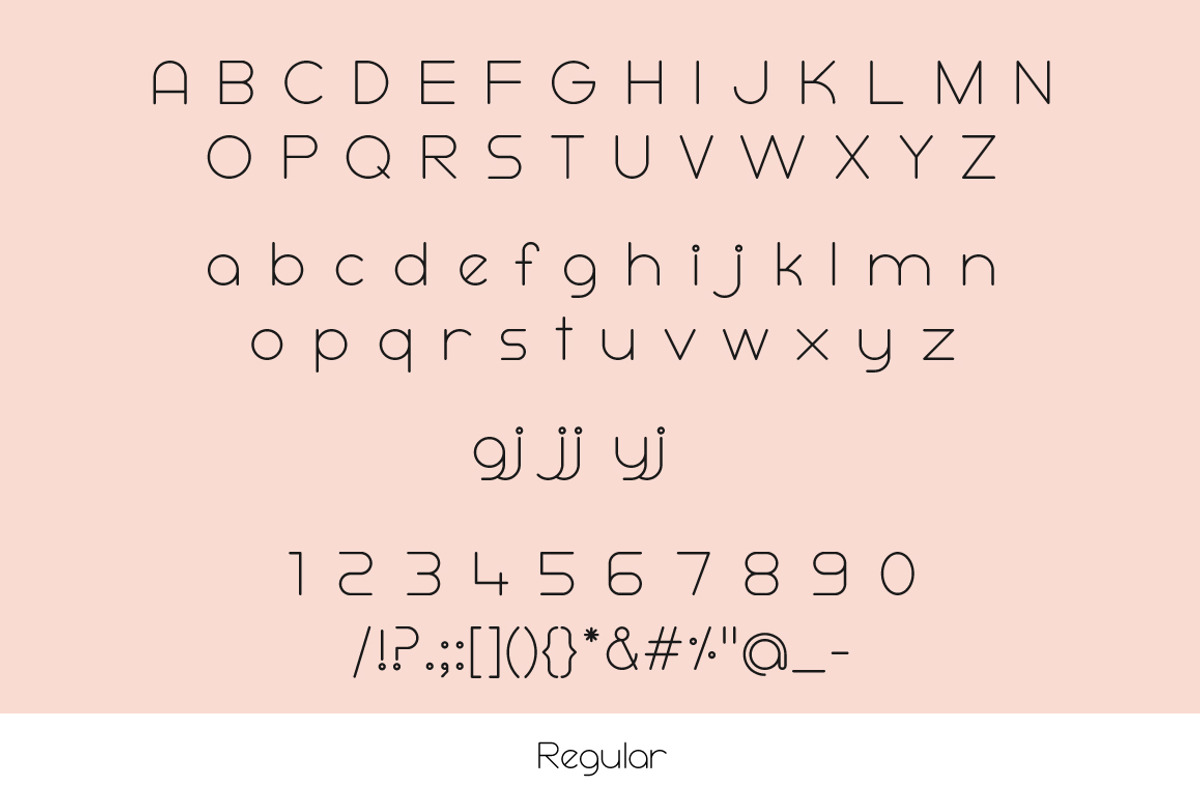Ooh! Rounded Sans Serif Typeface preview 3