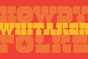 WHITAKER DISPLAY, a Slab Serif Font by Midnight Grim (Thumbnail 3 of 5)