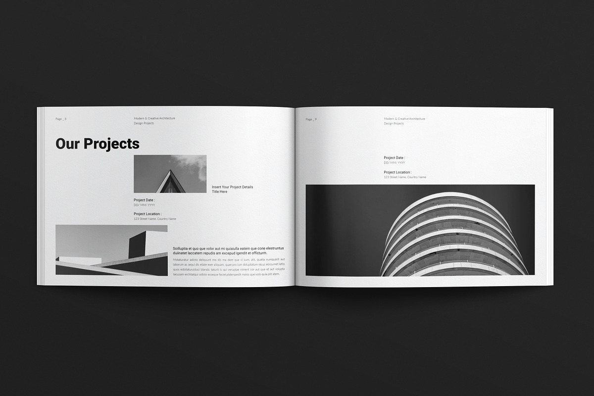 Digital Architect Brochure Landscape, a Brochure Template by E-Type (Photo 4 of 7)