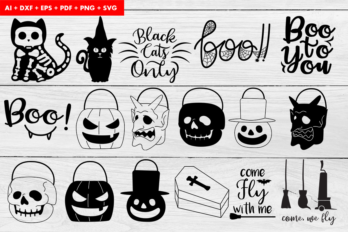 186 Halloween Quotes and graphics, an Illustration by beetlepixels (Photo 4 of 11)