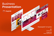 Gaptek  – Business PowerPoint Templa, a Presentation Template by Dens Creative Studio (Thumbnail 1 of 6)