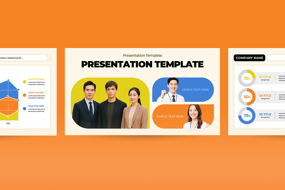 Business Plan PowerPoint Template, a Presentation Template by CreativeUP (Photo 2 of 6)