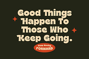 Menthills - Retro Display Sans, a Sans Serif Font by Maenjari Std (Thumbnail 6 of 10)