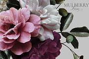 Mulberry Floral Clip Art Pattern Kit, an Object Graphic by Eclectic Anthology (Thumbnail 13 of 17)