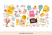 Back to School Vector Bundle, an Education Illustration by vik.stock (Thumbnail 2 of 7)