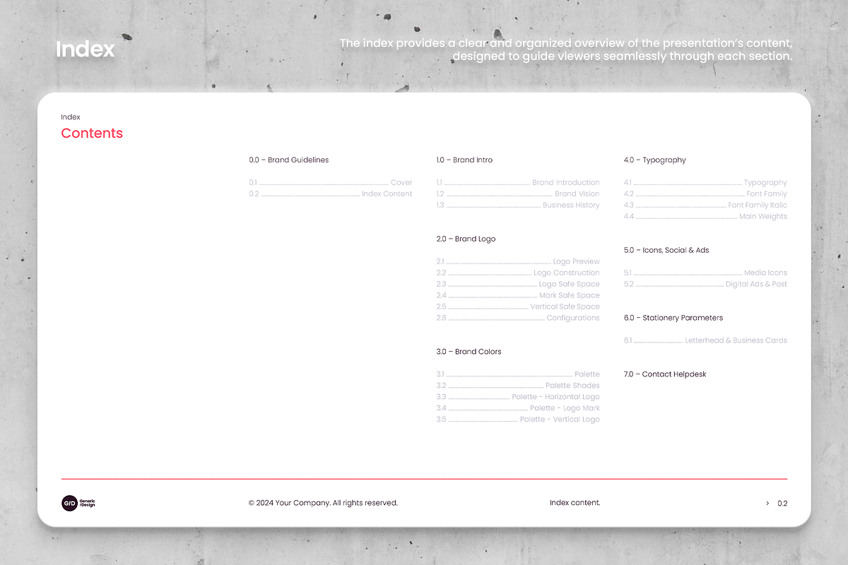 Brand Guidelines-Photoshop Template, a Templates & Theme by Unio Designs (Photo 4 of 9)