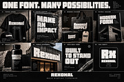 Rexonal — Bold Type. Presence., a Script Font by Wow Magic (Thumbnail 2 of 5)
