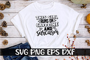 This Girl Runs On Caffeine And, an Object Graphic by SVGCuteShop (Thumbnail 1 of 3)