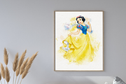 Princess Snow White Watercolor Art, a Person Illustration by Designbudy (Thumbnail 7 of 7)