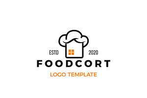 Chef Hat Restaurant logo Design, a Branding & Logo Template by AlvinStd