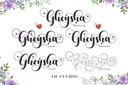Gheysha, a Script Font by IM Studio (Thumbnail 7 of 10)