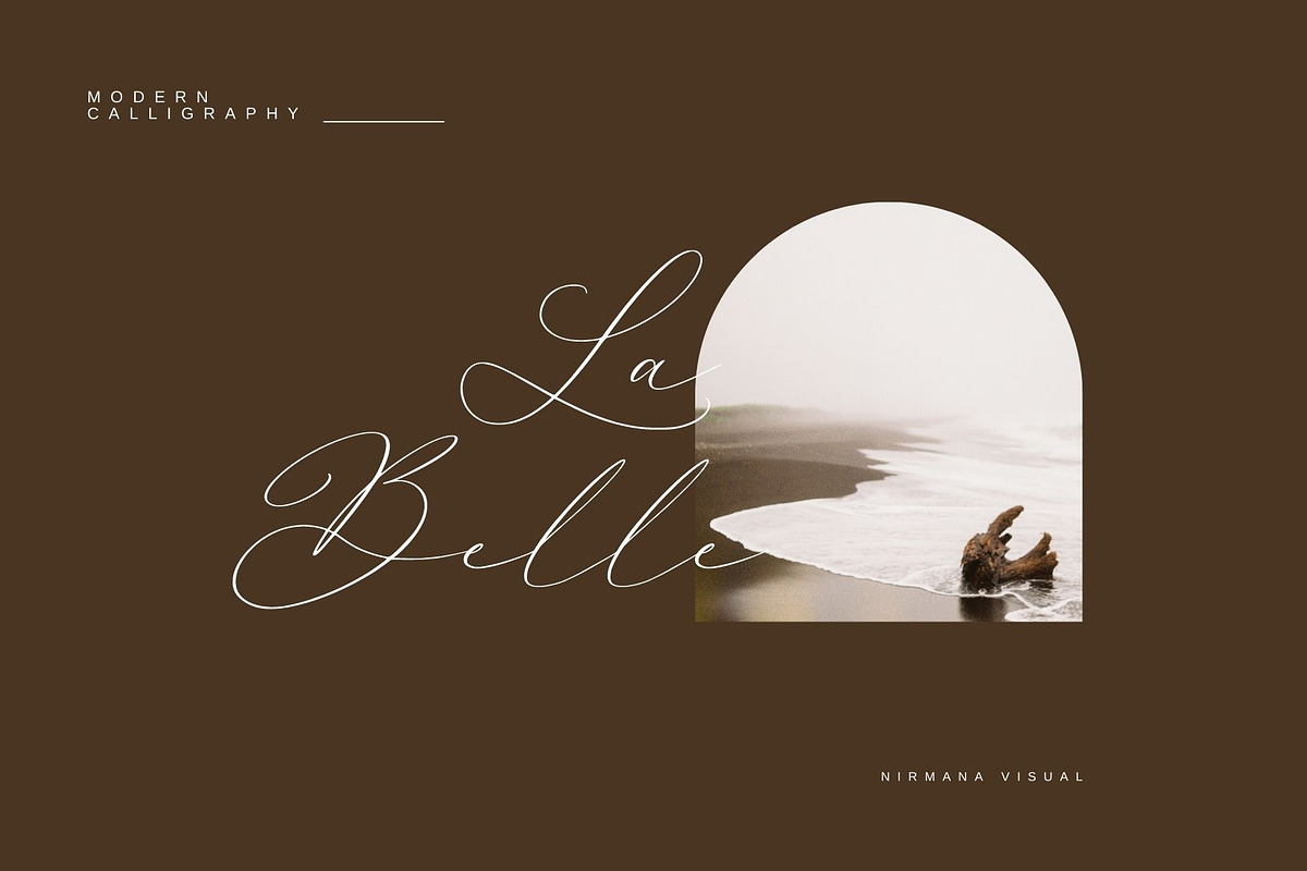 La Belle Signature Font, a Script Font by Nirmana Visual (Photo 1 of 12)
