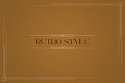 Art Deco Frames, Corners, Deviders, an Object Illustration by VP Fonts (Thumbnail 4 of 10)