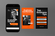 Business Instagram Set, a Social Media Template by graphicook (Thumbnail 3 of 3)