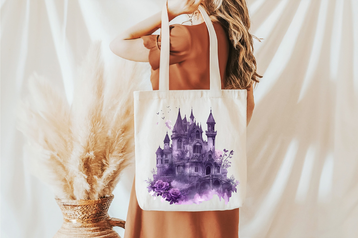Watercolor Dark Gothic Clipart, an Illustration by designcity5 (Photo 3 of 5)