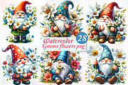 Gnome flowers clipart, an Illustration by Designworld (Thumbnail 1 of 5)