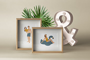 Beach activities & resting people, a Person Illustration by ApetekMarket (Thumbnail 5 of 9)