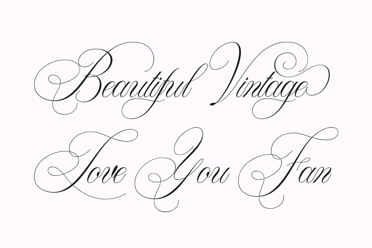 Amanda Manopo, a Script Font by IRF Lab Studio (Photo 6 of 6)