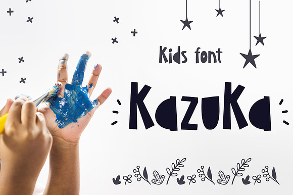 KazuKa Kids Font preview 7