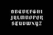 Chigger Dragon Blackletter Font, a Blackletter Font by UICreative (Thumbnail 5 of 13)