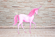 Watercolor Pink Unicorns, an Illustration by Corner Croft (Thumbnail 5 of 5)
